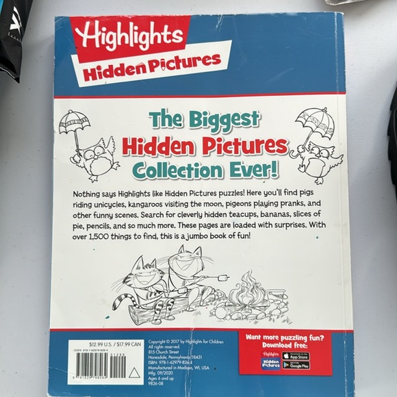 Highlights, jumbo book of hidden pictures. NWT. Not used - Picture 3 of 3